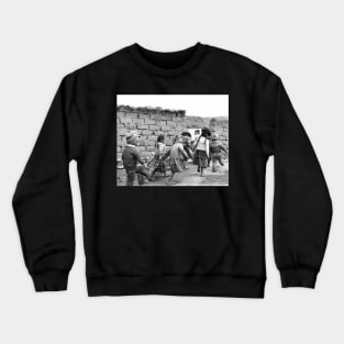 Vintage Children at Peru Crewneck Sweatshirt